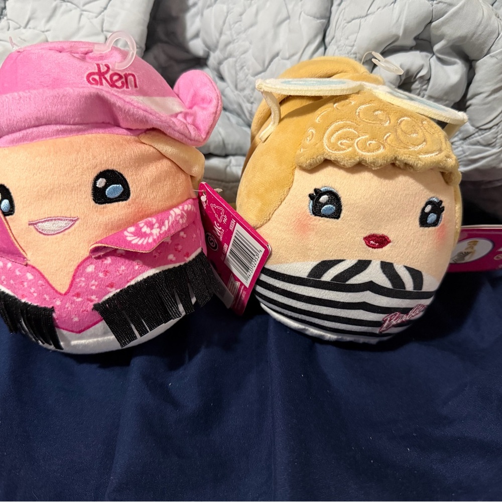 Barbie and Ken plush lot